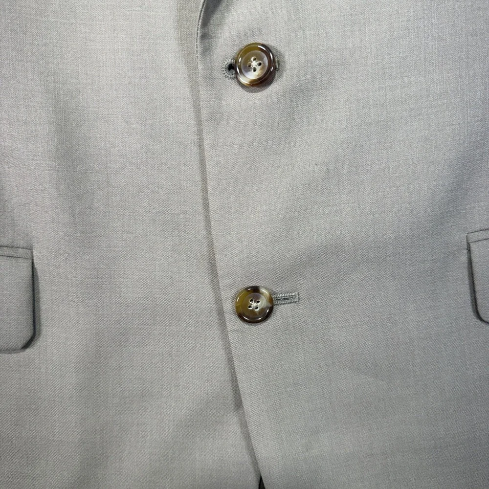 Jos. A. Bank Executive Collection Blazer Mens 42R Tan 100% Wool 2-Button Coat‎
